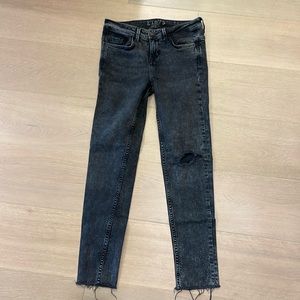 Zara ripped jeans